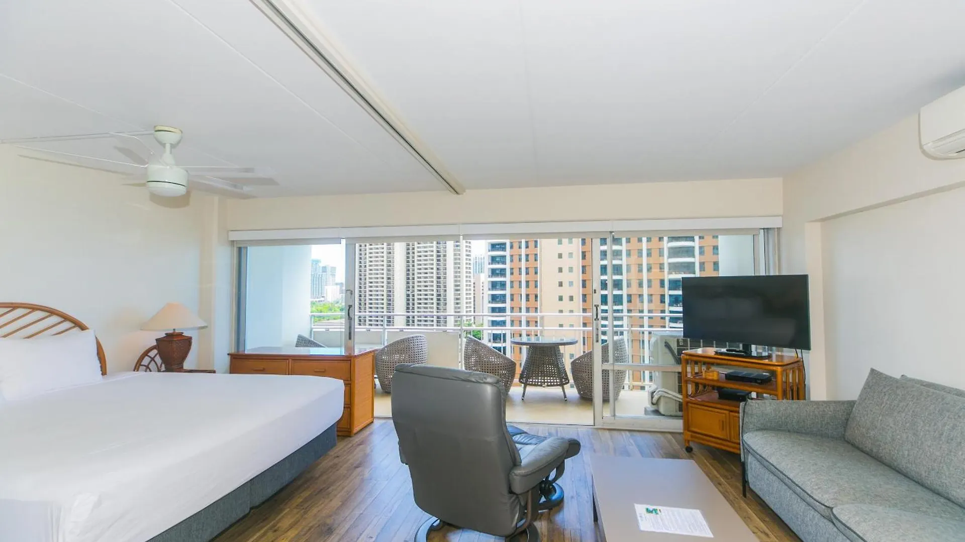 Apartament Ilikai Tower 1340 Lagoon View 1BR Honolulu Stany Zjednoczone Ameryki